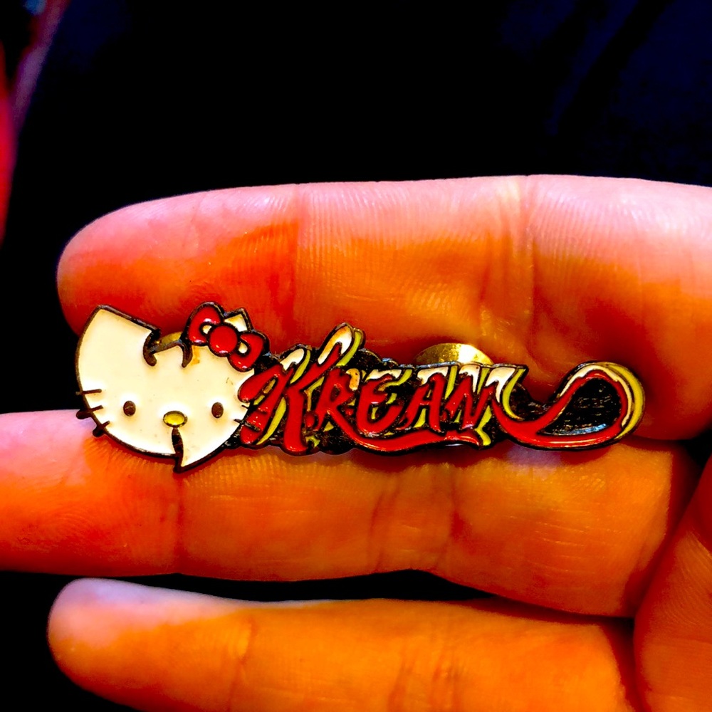 Wutang Clan/ Hello Kitty/“Kream” enamel pin